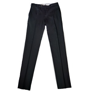 PT TORINO - Business Stretch Slim Fit Black Wool Pants
